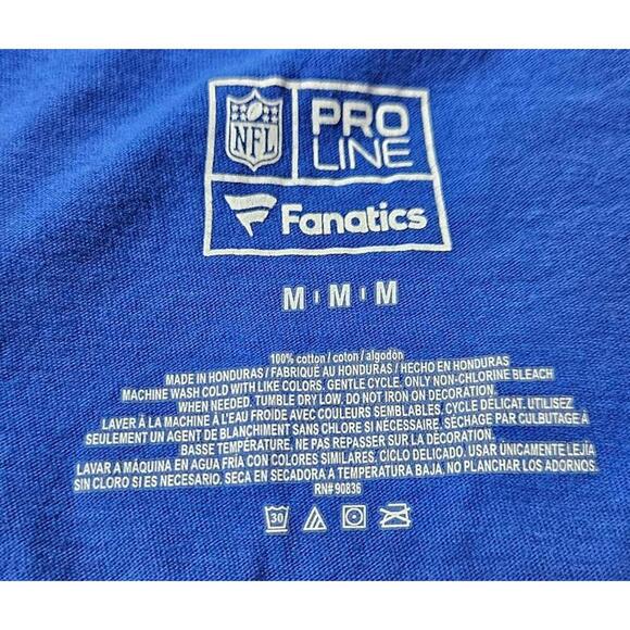 Fanatics Seattle Seahawks Women's Royal Blue V-Neck T-Shirt Size Medium - Picture 5 of 6